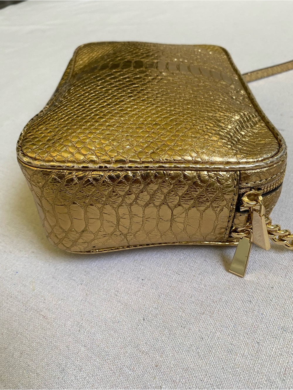 Michael Kors Ginny Embossed Leather Crossbody - Picture 5 of 14